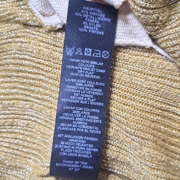 ASOS Shimmering  Cardigan Size 8 - Picture 10 of 13